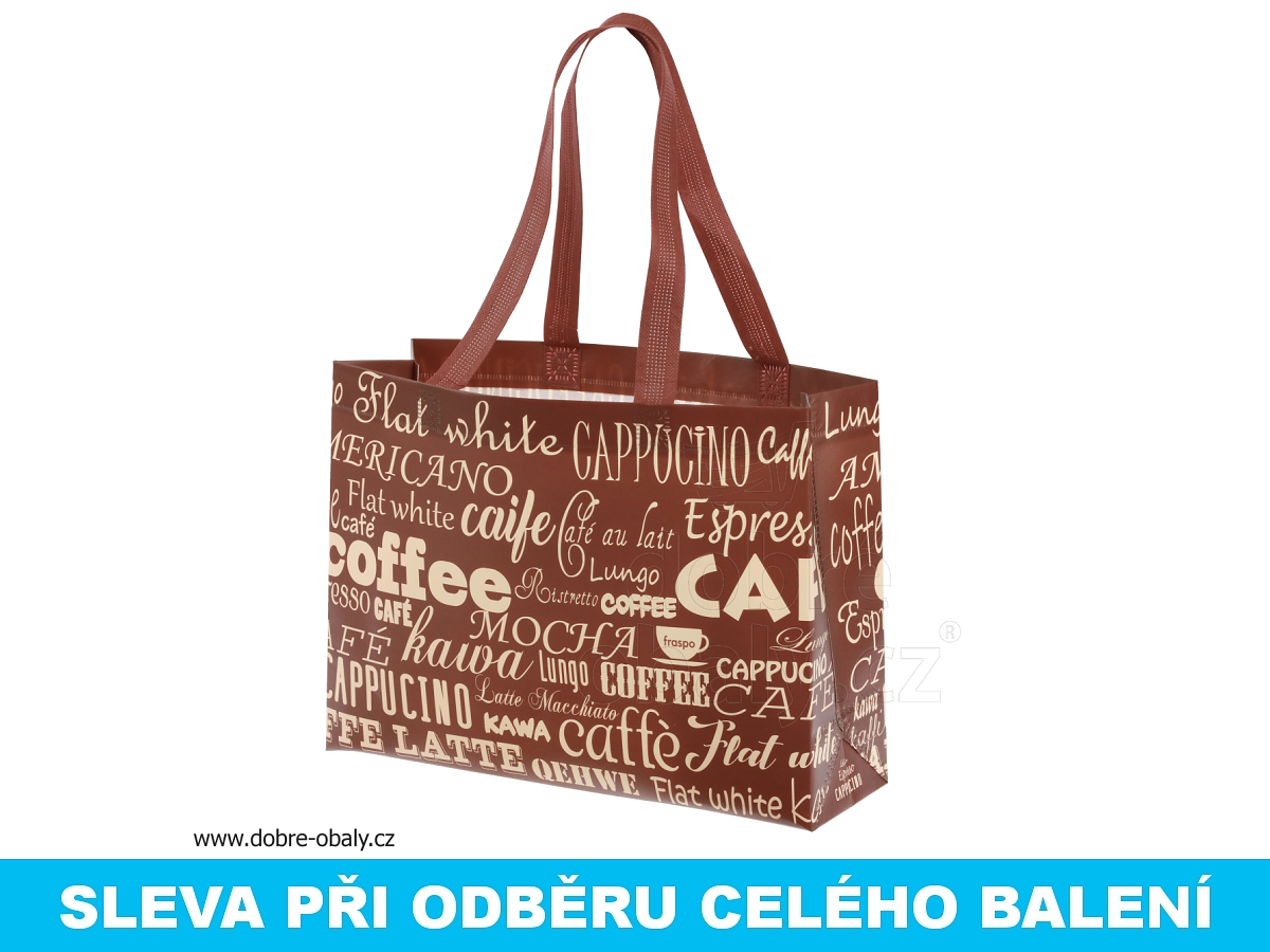 Ekologická taška ULTRA MINI - káva, výhodné balení